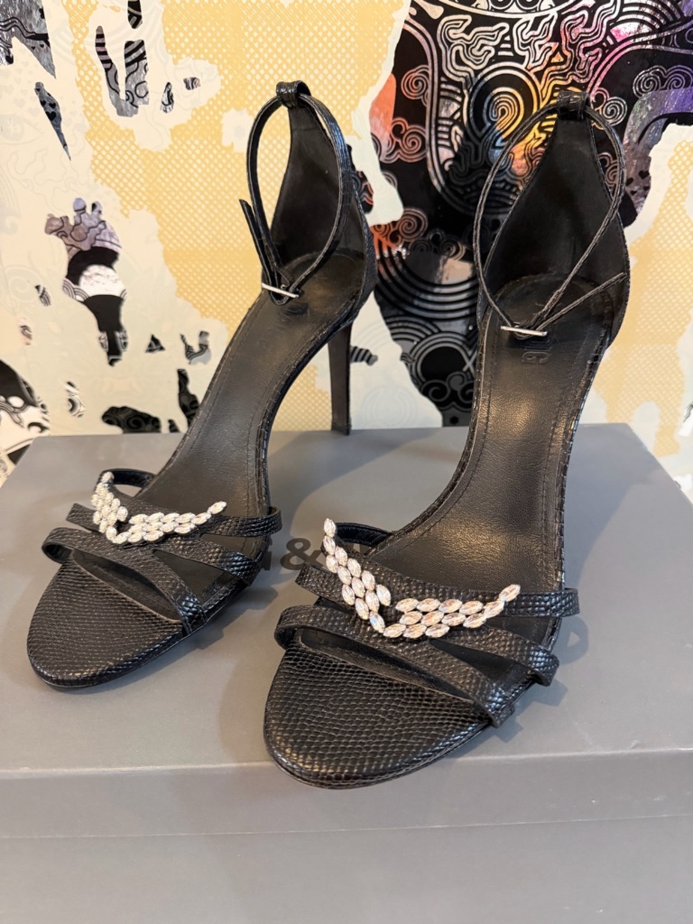 Zadig & Voltaire Amee Wing Court Shoes, Size 39 ~ Like New ~ Retail $658